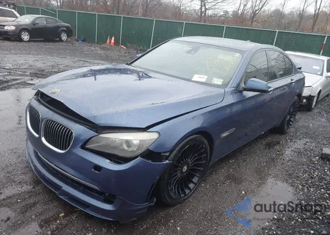 2012 BMW 750I from USA, damaged, VIN WBAKA8C52CC447019